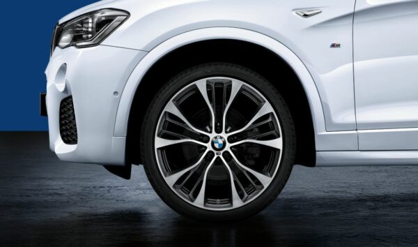 BMW M Performance Leichtmetallräder Doppelspeiche 599 M Winterreifen