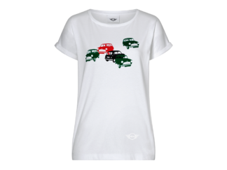 MINI Car Print T-Shirt Women