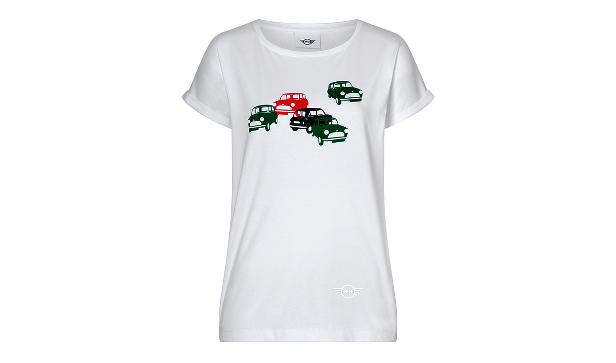 MINI Car Print T-Shirt Women