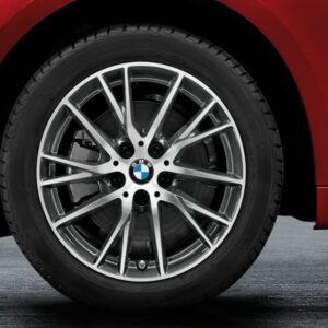 BMW Leichtmetallräder Y-Speiche 489 Bicolor Winterreifen