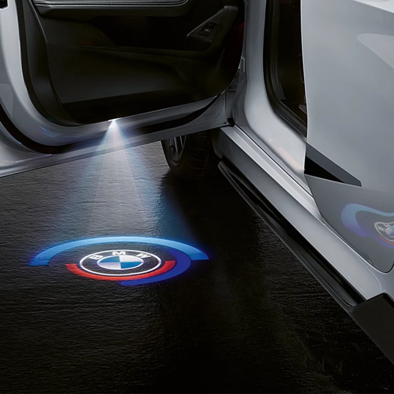 BMW M Performance Logos LED-Türprojektoren