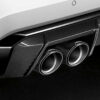 BMW M Performance Endrohrblenden Titan/Carbon