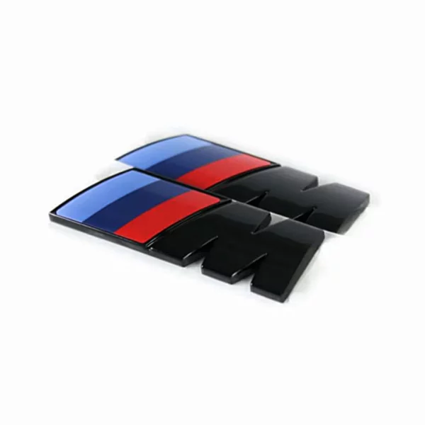 BMW M Performance M Logo Schwarz Seite